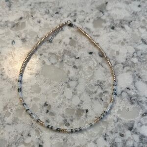 Elegant Silver and Gold Beaded bracelet